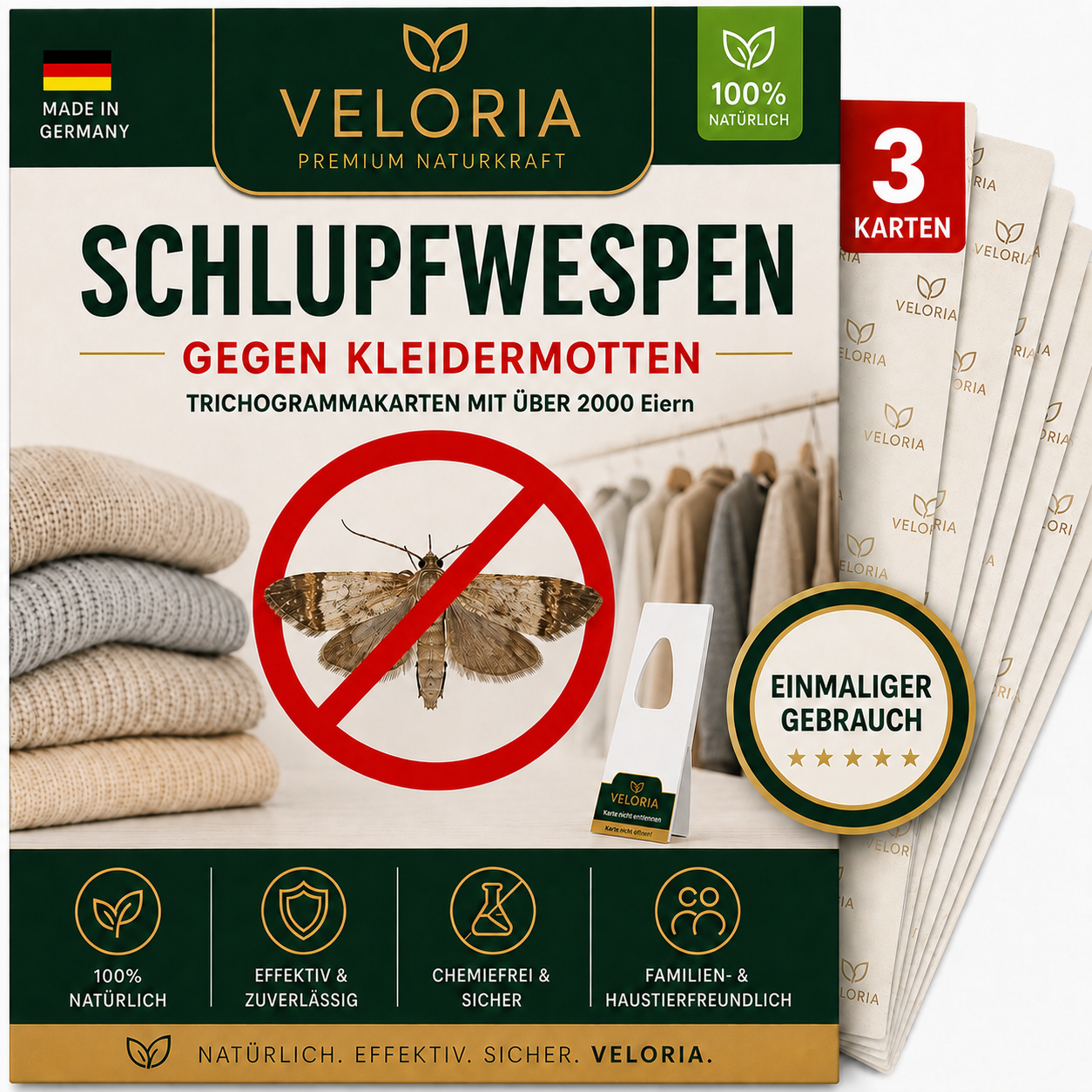 3 Karten, 1 Lieferung